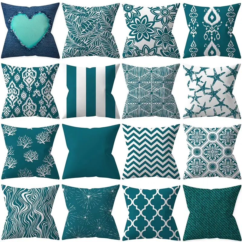 1Pcs Geometric Green Pattern 45*45CM Cushion Cover Polyester Decorative Home Sofa Car Throw PillowCover Home PillowCover 41012 
1Pcs Geometric Green Pattern 45*45CM Cushion Cover Polyester Decorative Home Sofa Car Throw PillowCover Home PillowCover 41012