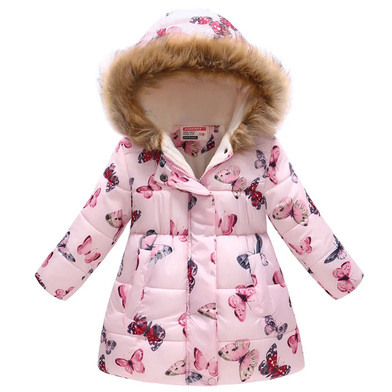Long Fur Collar Coats Baby Girls Winter Full Sleeve Hooded Jacket Childrens Flower Print Clothing Boys Thick Warm Down Outwear
Long Fur Collar Coats Baby Girls Winter Full Sleeve Hooded Jacket Childrens Flower Print Clothing Boys Thick Warm Down Outwear