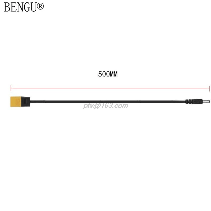 XT60 - DC5525 5,5x2,5 TS100 
XT60 - DC5525 5,5x2,5 TS100