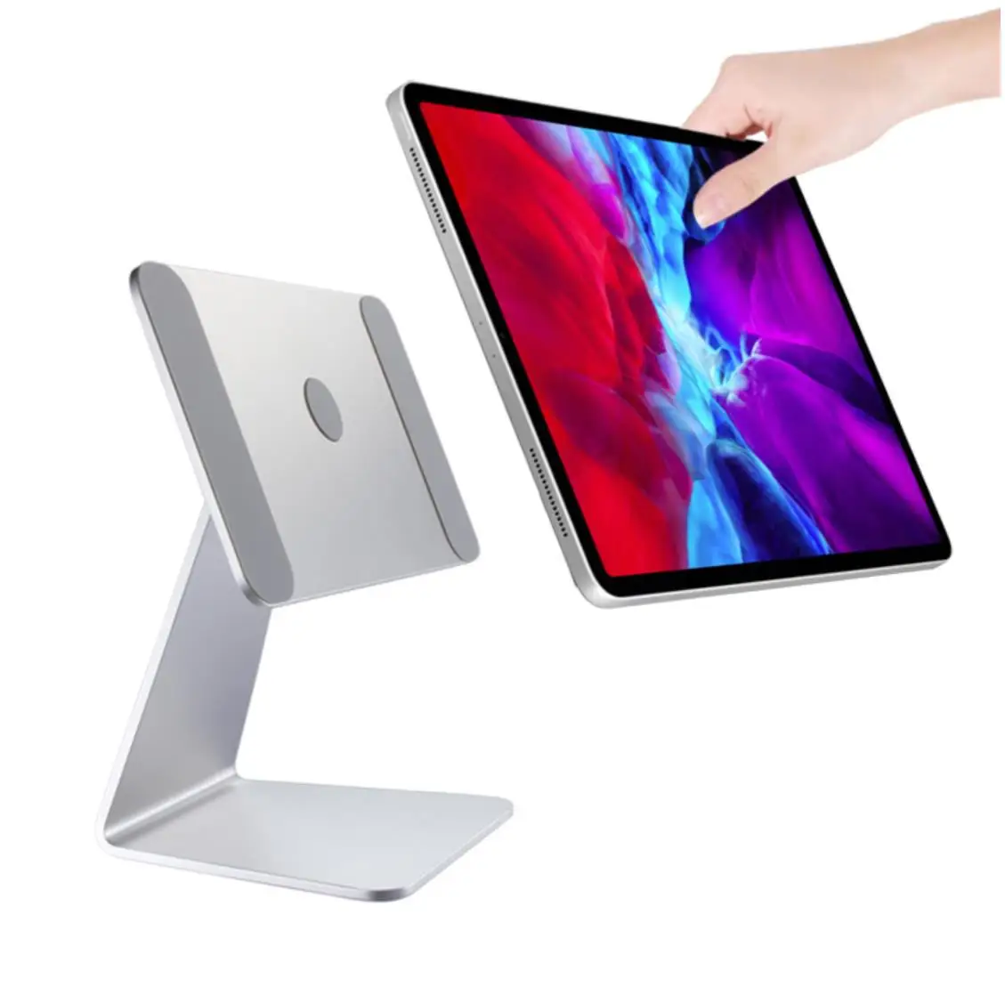Magnetic iPad Stand Aluminum Hovering Bracket Tablet Rotation Holder for iPad Pro 12.9/11 Inch iPad Air
Magnetic iPad Stand Aluminum Hovering Bracket Tablet Rotation Holder for iPad Pro 12.9/11 Inch iPad Air