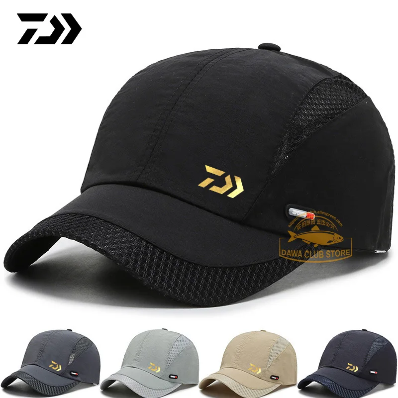 DAIWA Fishing Sun Hat 2020 Summer New Outdoor Sports Quick-drying Mesh Baseball Cap Riding Leisure Windproof Sun Hat
DAIWA Fishing Sun Hat 2020 Summer New Outdoor Sports Quick-drying Mesh Baseball Cap Riding Leisure Windproof Sun Hat