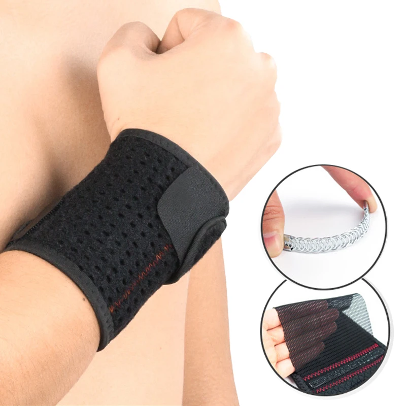 1PC Unisex New Spring Breathable Wrist Support Straps Gym Fitness Sports Training Weightlifting Protector Adjustable Wrist Belt
1PC Unisex New Spring Breathable Wrist Support Straps Gym Fitness Sports Training Weightlifting Protector Adjustable Wrist Belt