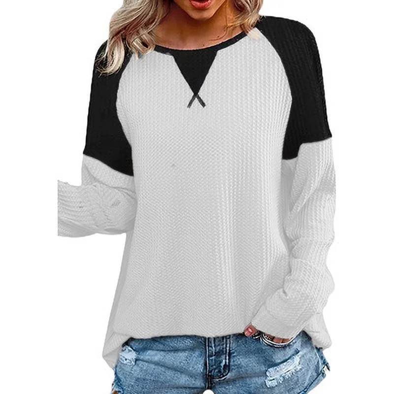 New Shirts Women Casual Cotton Women Pulovers Loose Ladies Patchwork T Shirts Women Blouse Long Sleeve Top Plus Size Blusas
New Shirts Women Casual Cotton Women Pulovers Loose Ladies Patchwork T Shirts Women Blouse Long Sleeve Top Plus Size Blusas