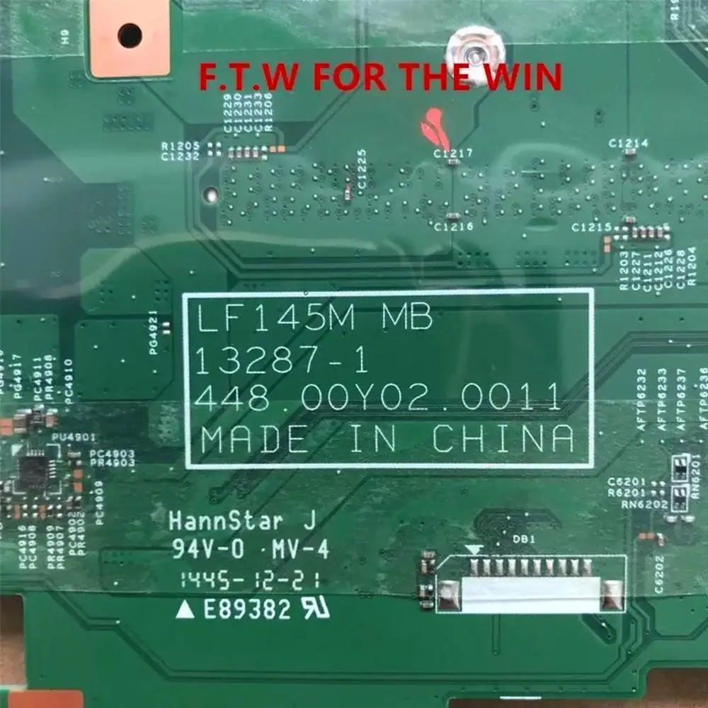 New original mainboard For LF145M MB 13287-1 448.00Y02.0011 Lenovo FLEX 2 14D 2-14D Laptop motherboard W/ E1-6010 Send radiator
New original mainboard For LF145M MB 13287-1 448.00Y02.0011 Lenovo FLEX 2 14D 2-14D Laptop motherboard W/ E1-6010 Send radiator