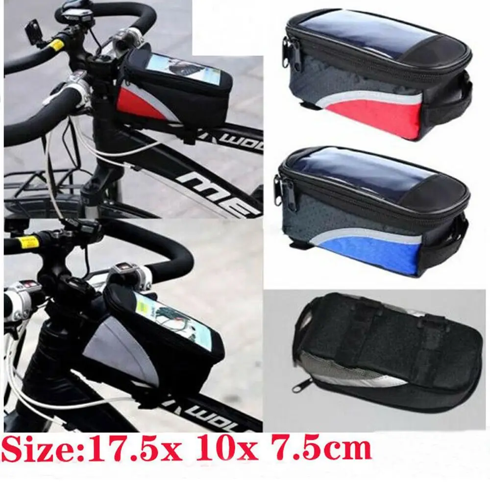 Blue Grey Mountain Cycling Package Waterproof Mobile Phone Holder Bike Beam Packet Bicycle Bag MTB Road Pouch Holder
Blue Grey Mountain Cycling Package Waterproof Mobile Phone Holder Bike Beam Packet Bicycle Bag MTB Road Pouch Holder