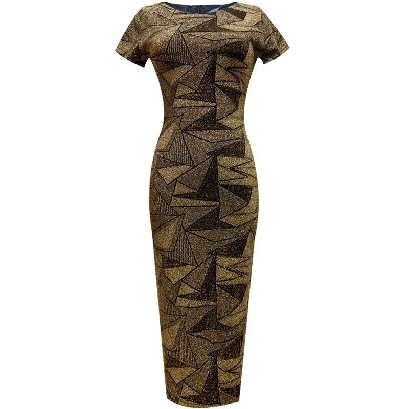Latest 2021 Summer Bright Silk O-Neck Bodycon Dress Slim Wrap Bandage Vestidos High End Women Geometric Pattern Velvet Dresses
Latest 2021 Summer Bright Silk O-Neck Bodycon Dress Slim Wrap Bandage Vestidos High End Women Geometric Pattern Velvet Dresses