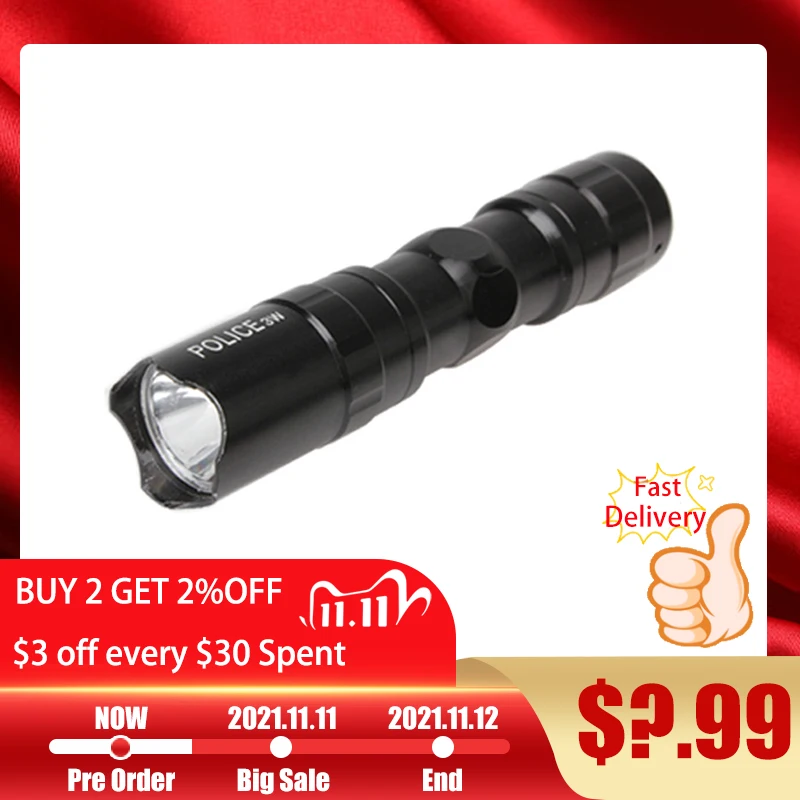 High Quality LED Flashlight Waterproof Torch Light Lamp New Hot Mini Handy Outdoor Portable High Lumen LED Light Brand New
High Quality LED Flashlight Waterproof Torch Light Lamp New Hot Mini Handy Outdoor Portable High Lumen LED Light Brand New