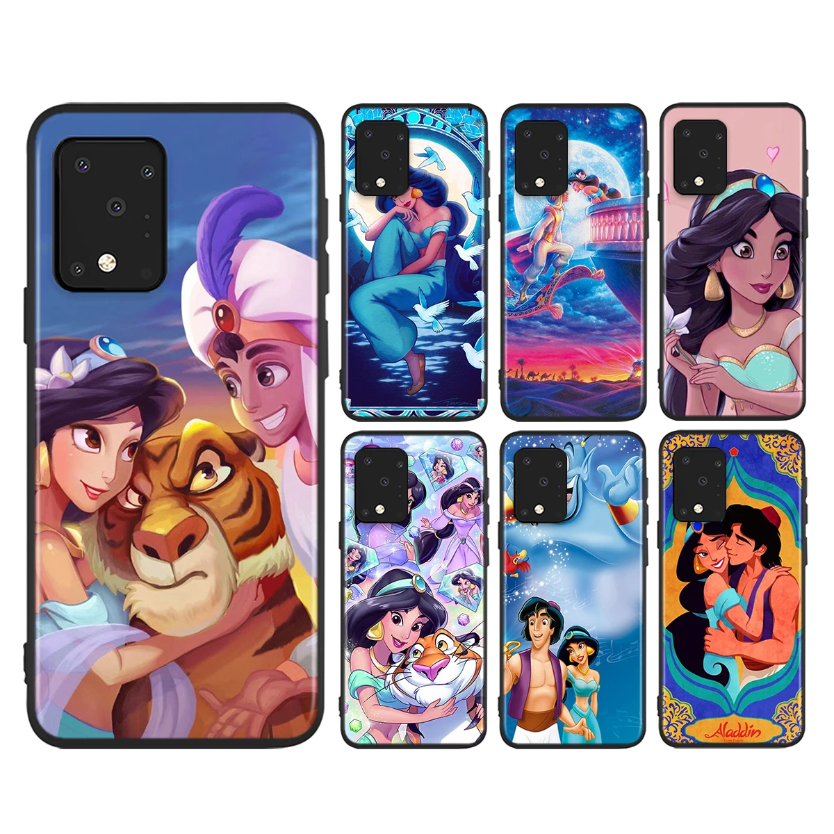 Animation Aladdin Jasmine Soft TPU Cover For Samsung Galaxy A72 A52 A42 A32 Lite A22 A13 A12 5G A03S A02S A02 Black Phone Case
Animation Aladdin Jasmine Soft TPU Cover For Samsung Galaxy A72 A52 A42 A32 Lite A22 A13 A12 5G A03S A02S A02 Black Phone Case