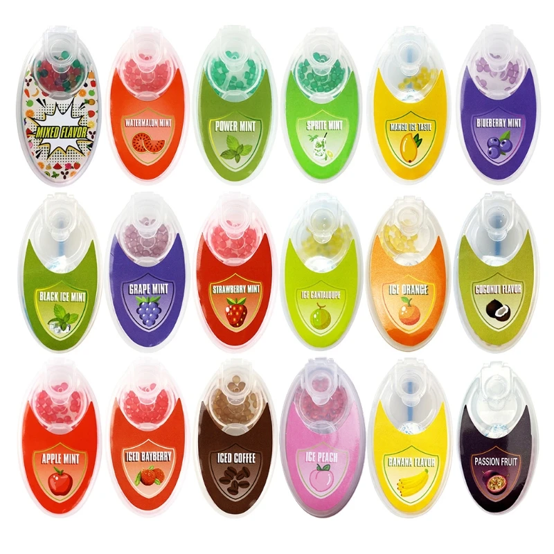 Hot 200 Pcs Mix Fruit Flavor Menthol Capsule Mint Beads Explosion Pop Cigarette Filter Brush Ball For Smoking Holder Accessories
Hot 200 Pcs Mix Fruit Flavor Menthol Capsule Mint Beads Explosion Pop Cigarette Filter Brush Ball For Smoking Holder Accessories
