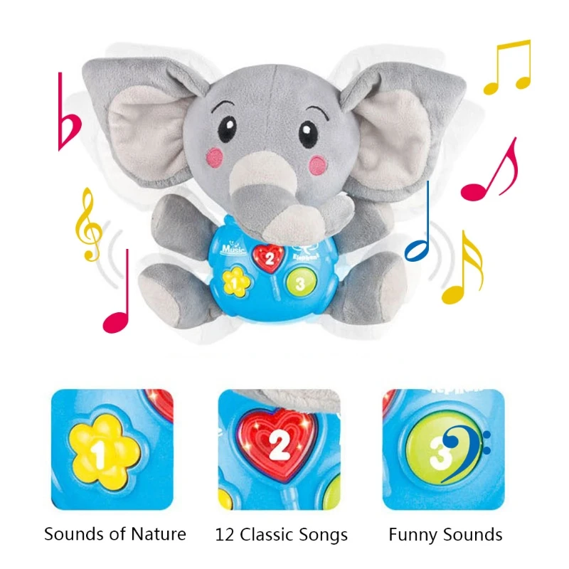 2022 New Musical Toy Plush Stuffed Doll with Songs & Lights Novelty Gift for Toddler Baby
2022 New Musical Toy Plush Stuffed Doll with Songs & Lights Novelty Gift for Toddler Baby
