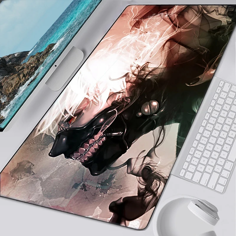 Gaming Mouse Pad Tokyo Ghoul Mousepad Anime Cartoon XL Large Gamer Mouse Pad 30x60 Big Keyboard Computer PC Desk Mat Notbook Pad
Gaming Mouse Pad Tokyo Ghoul Mousepad Anime Cartoon XL Large Gamer Mouse Pad 30x60 Big Keyboard Computer PC Desk Mat Notbook Pad