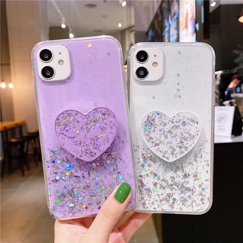 3D Pink Lovely heart Holder stand Socket Glitter soft clean case for samsung galaxy S8 S9 plus S10 S20 ultra A51 A50 S A71
3D Pink Lovely heart Holder stand Socket Glitter soft clean case for samsung galaxy S8 S9 plus S10 S20 ultra A51 A50 S A71