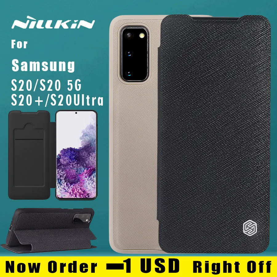 Чехол Nillkin для Samsung Galaxy S20 Ultra, кожаный флип-чехол с карманом для карт, задняя крышка для Samsung Galaxy S20 S20 Plus 5G, чехол Nilkin
Чехол Nillkin для Samsung Galaxy S20 Ultra, кожаный флип-чехол с карманом для карт, задняя крышка для Samsung Galaxy S20 S20 Plus 5G, чехол Nilkin