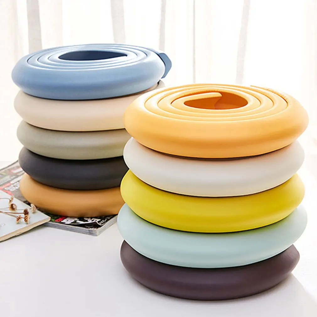 Hot 2M Baby Safety Table Desk Edge Guard Strip Corner Protector for Furniture Cushion Rubber Foam Bumper with Double-sided Tape
Hot 2M Baby Safety Table Desk Edge Guard Strip Corner Protector for Furniture Cushion Rubber Foam Bumper with Double-sided Tape