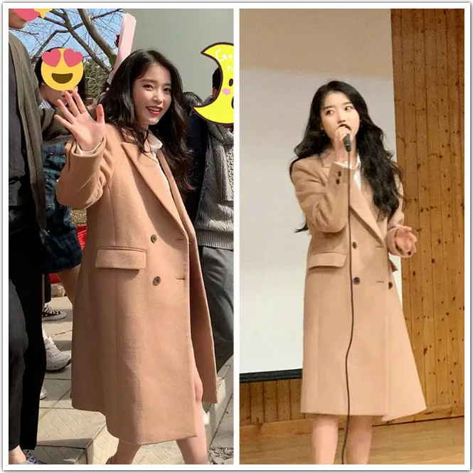 Kpop IU Lee Ji Eun Зимний новый теплый женский двубортный тренчкот длинная Повседневная ветровка модная деловая Свободная верхняя одежда
Kpop IU Lee Ji Eun Зимний новый теплый женский двубортный тренчкот длинная Повседневная ветровка модная деловая Свободная верхняя одежда