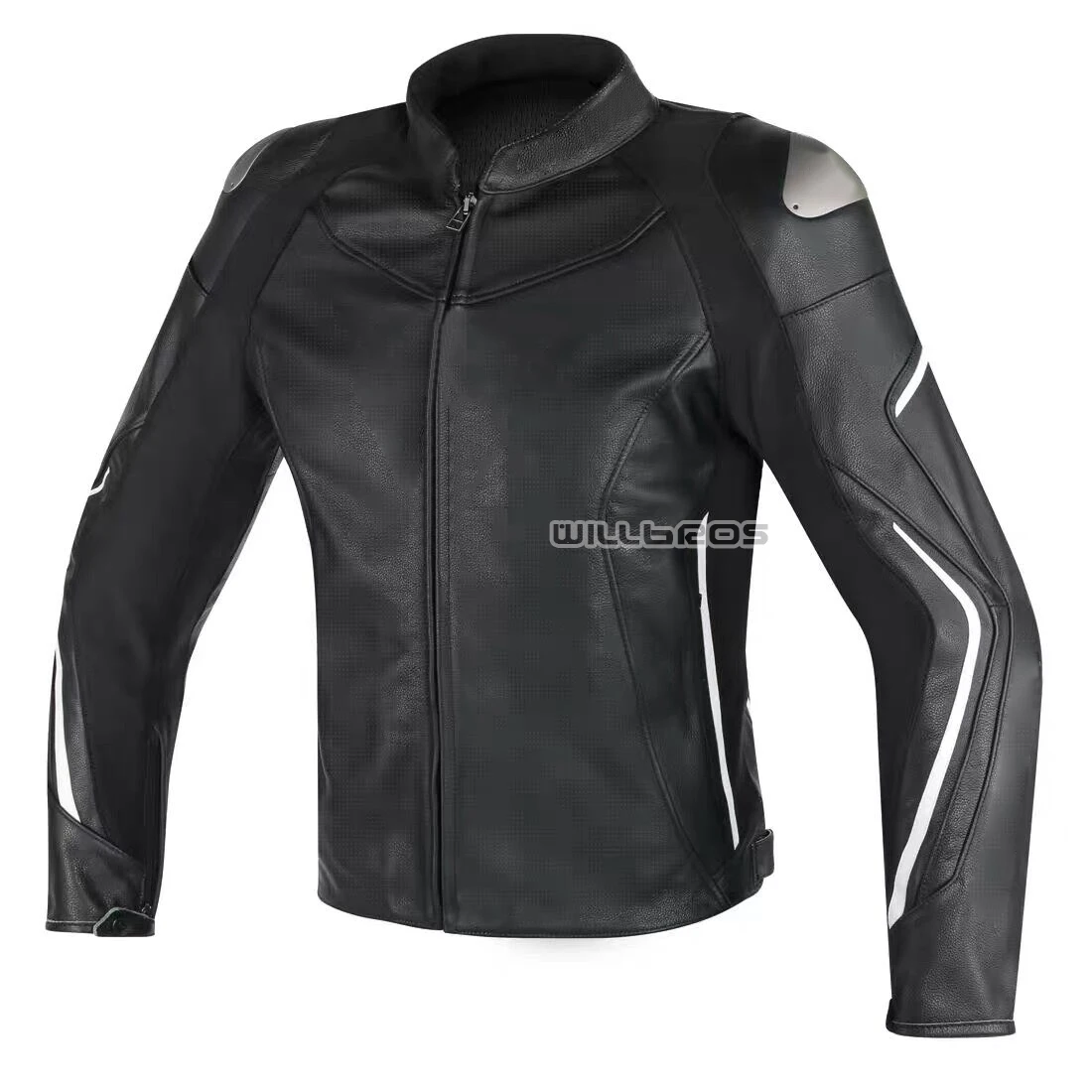Dain Assen Leather Jacket Motocross Motorbike Street Moto Offroad Black White Green Jackets With Protector
Dain Assen Leather Jacket Motocross Motorbike Street Moto Offroad Black White Green Jackets With Protector
