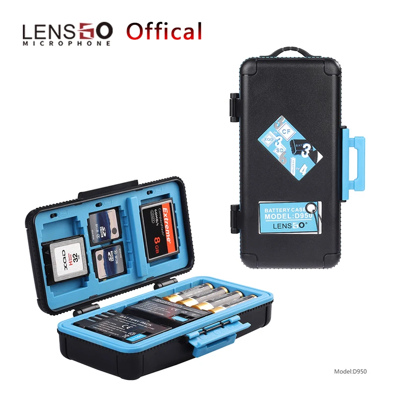 【LENSGO Official】Camera battery case Canon LP-E6/E6N/E17/Sony NP-FW50/FZ100/Nikon,SD CF XQDmemory card waterproof storage holder
【LENSGO Official】Camera battery case Canon LP-E6/E6N/E17/Sony NP-FW50/FZ100/Nikon,SD CF XQDmemory card waterproof storage holder