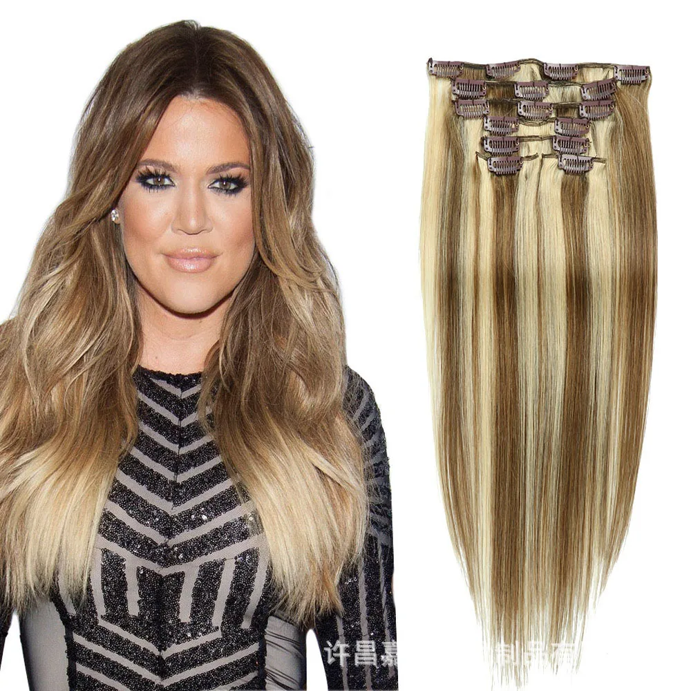 Clip In Human Hair Extensions Full Head Remy Hair Natural Black to Light Brown Honey Blonde Ombre Straight Hair Extensions
Clip In Human Hair Extensions Full Head Remy Hair Natural Black to Light Brown Honey Blonde Ombre Straight Hair Extensions