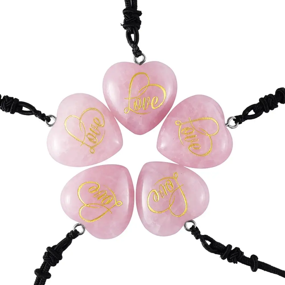 TUMBEELLUWA Heart Carved Natural Chakra Crystal Pendant Necklace,Healing Energy Love Engraved Gem Stone Nylon Cord Charm Jewelry
TUMBEELLUWA Heart Carved Natural Chakra Crystal Pendant Necklace,Healing Energy Love Engraved Gem Stone Nylon Cord Charm Jewelry
