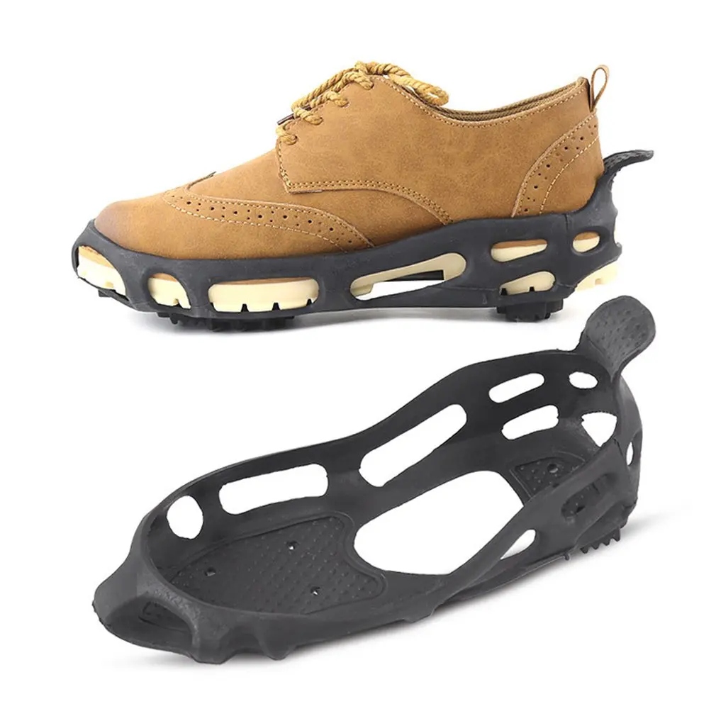 24 Tooth Ice Gripper Spike for Shoes Outdoor Anti Slip Climbing Snow Spikes Crampons Cleats Chain Claws Grips Boots Cover 
24 Tooth Ice Gripper Spike for Shoes Outdoor Anti Slip Climbing Snow Spikes Crampons Cleats Chain Claws Grips Boots Cover