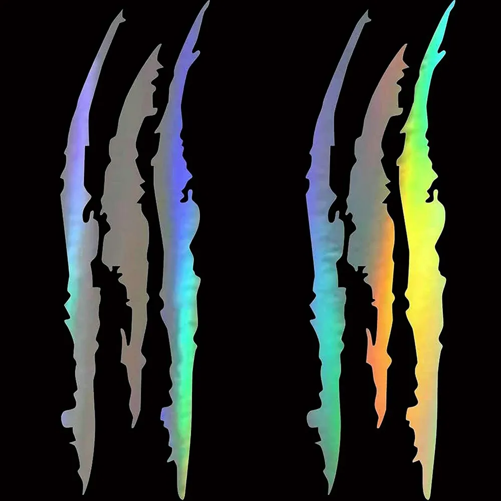 Reflective Car Headlight Sticker Decoration Monster Scratch Sticker Stripe Claw Vinyl Film Decal Stickers
Reflective Car Headlight Sticker Decoration Monster Scratch Sticker Stripe Claw Vinyl Film Decal Stickers