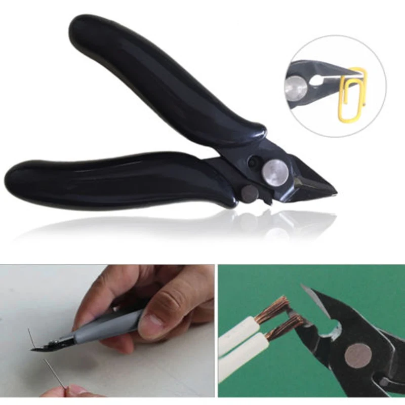 Side Snips Cutting Plier Flush Pliers Tool Black Electrical Wire Cutter Brand New Modern Fashionable
Side Snips Cutting Plier Flush Pliers Tool Black Electrical Wire Cutter Brand New Modern Fashionable