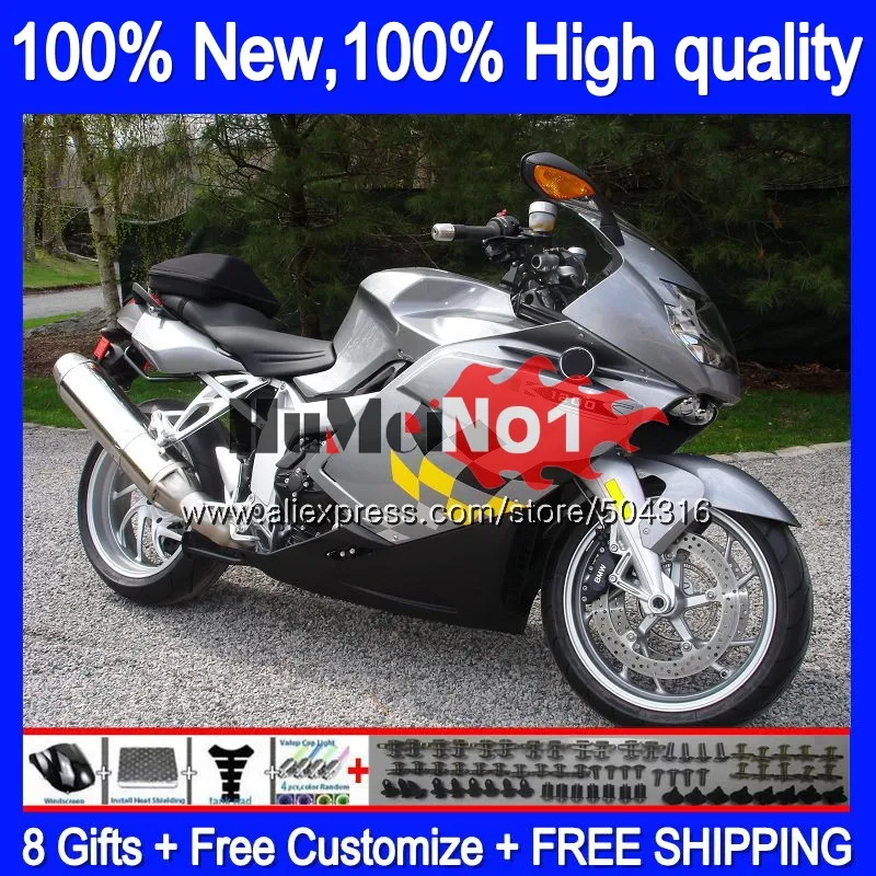 Body For BMW K1200 K 1200 S K-1200S K 1200S 101MC.19 K1200S 2005 2006 2007 2008 2009 2010 05 06 07 08 09 10 Silvery blk Fairing
Body For BMW K1200 K 1200 S K-1200S K 1200S 101MC.19 K1200S 2005 2006 2007 2008 2009 2010 05 06 07 08 09 10 Silvery blk Fairing