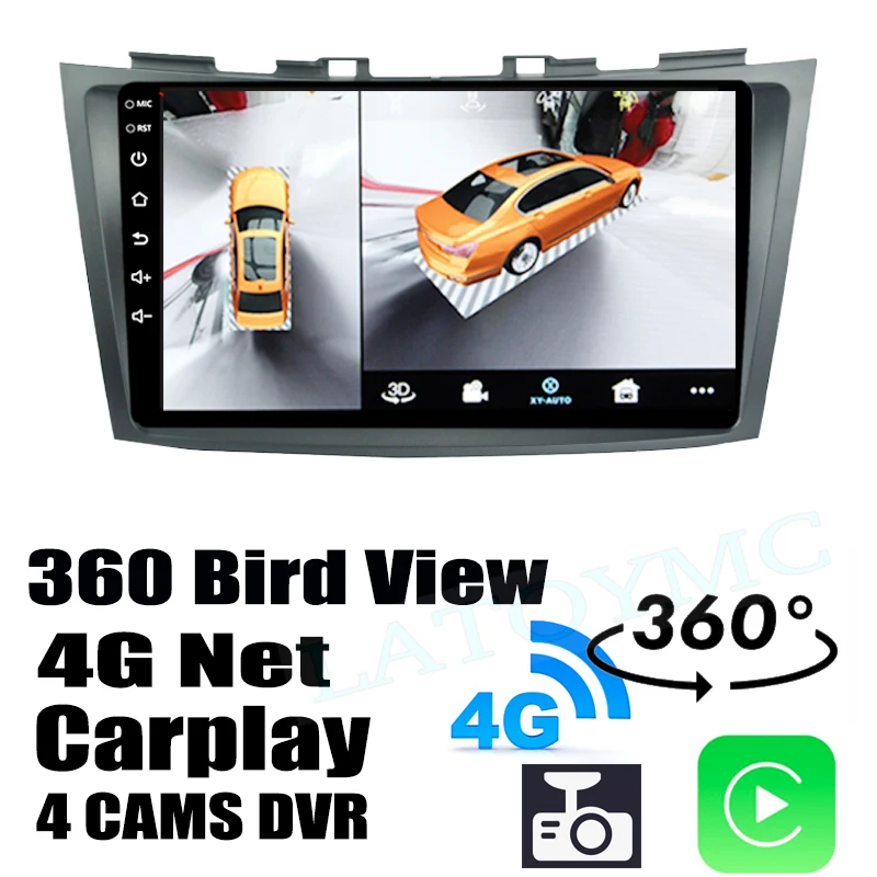 Для Suzuki Swift AZG RS 2010 ~ 2017 автомобильная аудио-навигация GPS стерео Carplay DVR 360 Birdview 4G Android система
Для Suzuki Swift AZG RS 2010 ~ 2017 автомобильная аудио-навигация GPS стерео Carplay DVR 360 Birdview 4G Android система