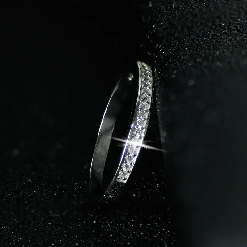 Solid Real 925 Sterling Silver band Ring eternity ring Finger for Women Jewelry Pure Wedding Engagement wholescale R1944AS
Solid Real 925 Sterling Silver band Ring eternity ring Finger for Women Jewelry Pure Wedding Engagement wholescale R1944AS