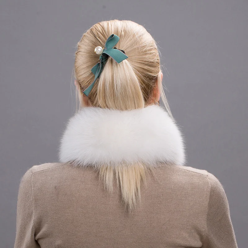 MIARA.L 2019 east season new fox fur scarf Korean patchwork color contrast scarf fashion versatile lady shawl collar
MIARA.L 2019 east season new fox fur scarf Korean patchwork color contrast scarf fashion versatile lady shawl collar
