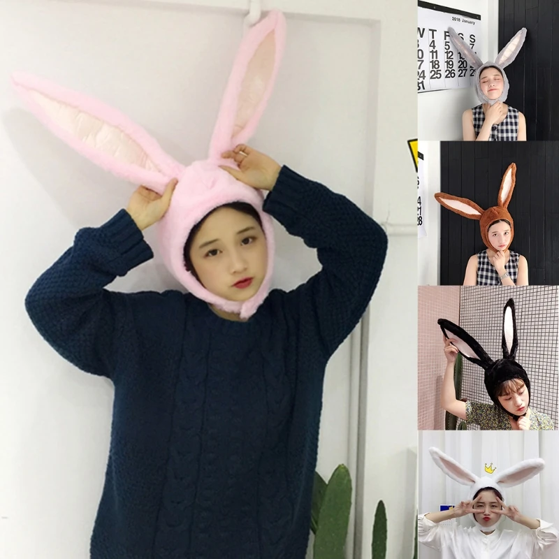 Halloween Cute Women Girls Plush Rabbit Hat Long Bunny Ears Hood Earflap Headgear Cap Head Warmer Cosplay Costume Easter Party P
Halloween Cute Women Girls Plush Rabbit Hat Long Bunny Ears Hood Earflap Headgear Cap Head Warmer Cosplay Costume Easter Party P