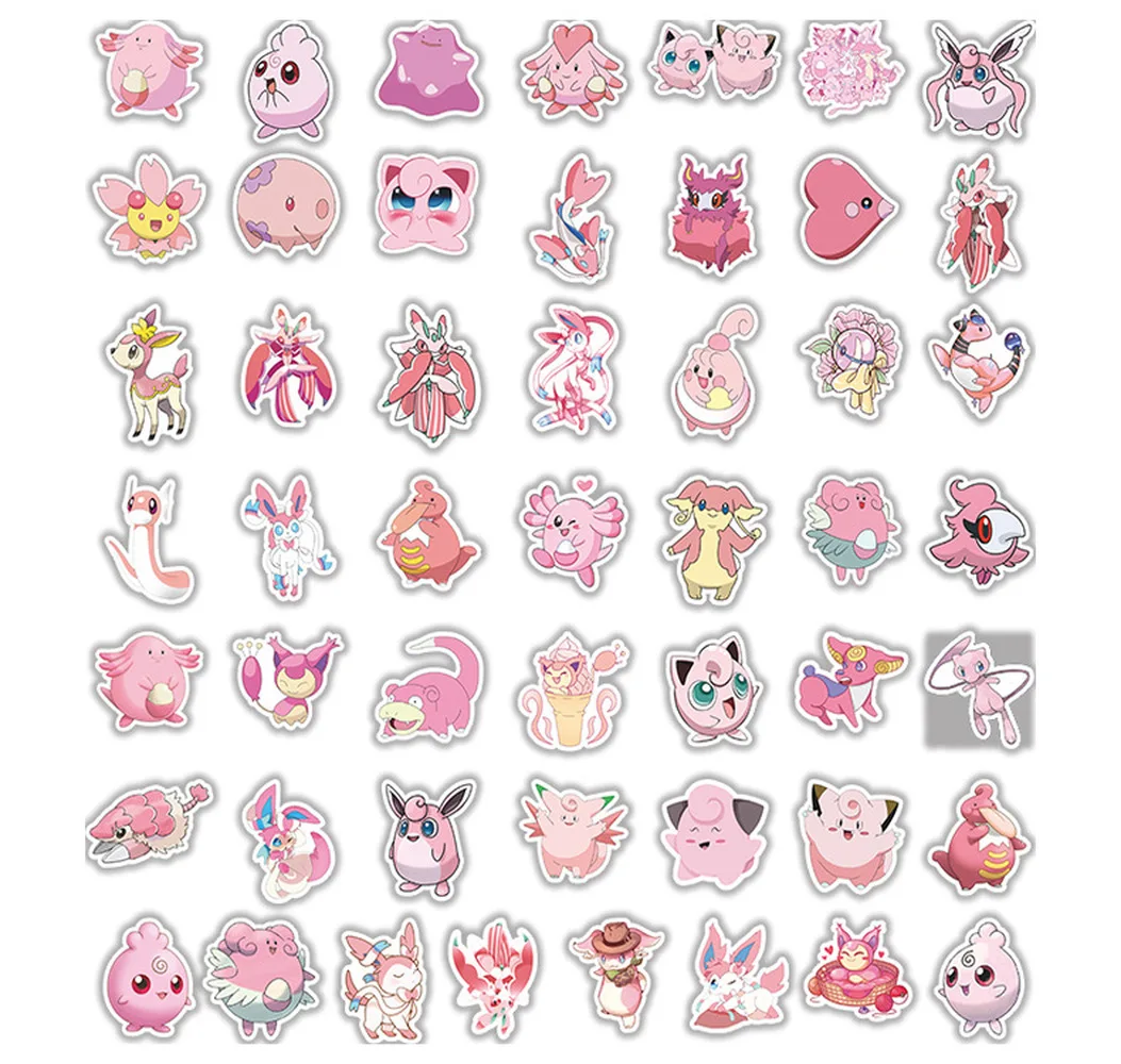 10/50 шт канцелярские DIY Граффити стикер Бумага Kawaii Животные Декорации Наклейки