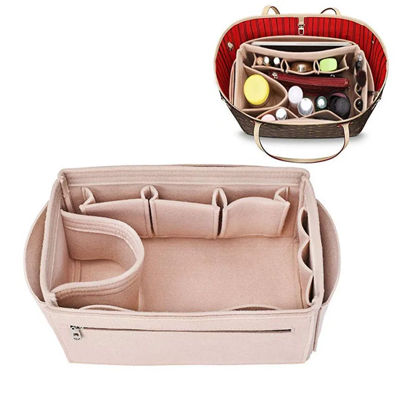 Womens Makeup Organizer Felt Insert Bag For Handbag Travel Cosmetic Bag Makeup Storage Bags Fits Speedy Neverfull
Womens Makeup Organizer Felt Insert Bag For Handbag Travel Cosmetic Bag Makeup Storage Bags Fits Speedy Neverfull