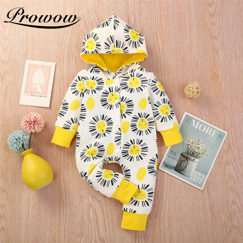 Prowow Autumn Winter Baby Boy Hooded Clothes Cartoon Jumpsuit For Kids Newborns Boys Clothing Cute Toddler Baby Sleepwear 0-18M
Prowow Autumn Winter Baby Boy Hooded Clothes Cartoon Jumpsuit For Kids Newborns Boys Clothing Cute Toddler Baby Sleepwear 0-18M