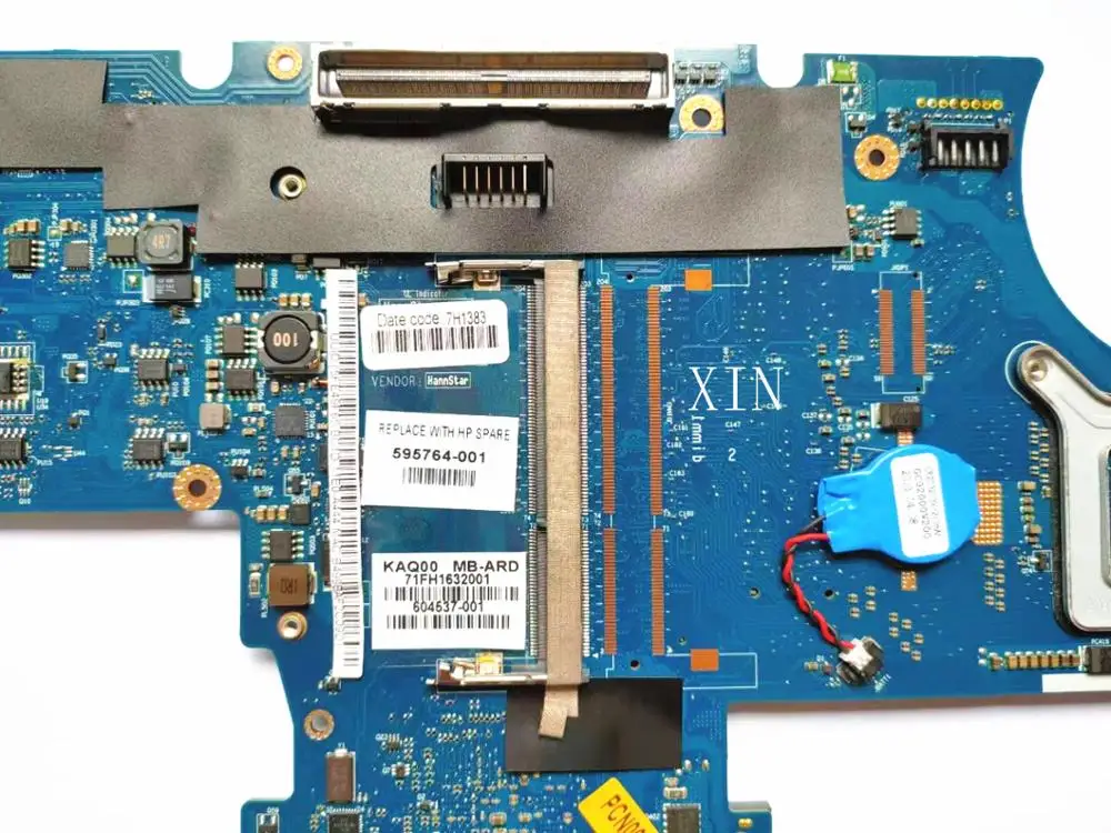 Материнская плата DDR3 для ноутбука HP 8540P 8540W KAQ00 595764-001 хорошо работает на 100% |