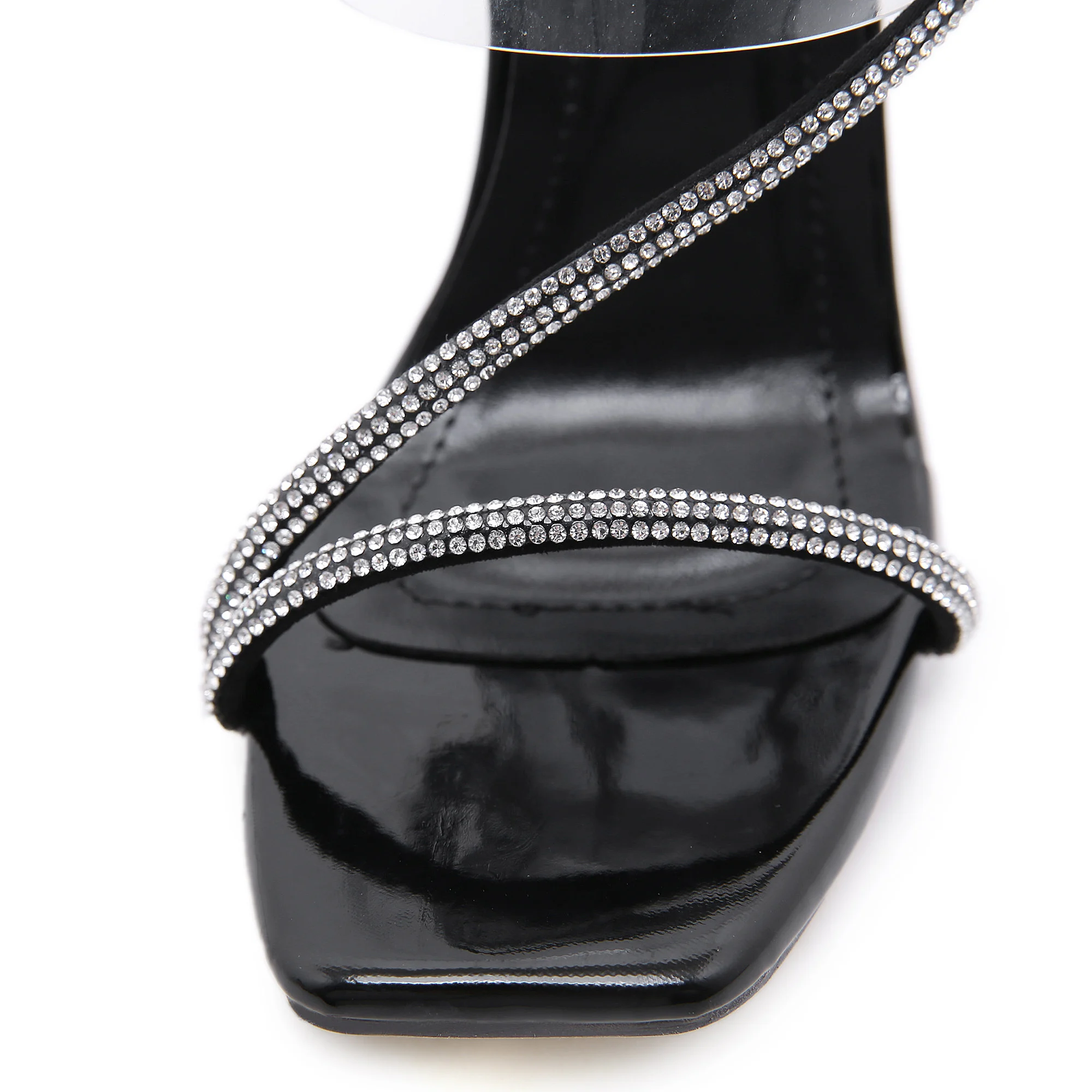 WETKISS Women Stiletto High Heels Sandals Crystal Chain Square Toe Sandals Sexy Transparent PVC Shoes Summer Slingbacks Sandals
WETKISS Women Stiletto High Heels Sandals Crystal Chain Square Toe Sandals Sexy Transparent PVC Shoes Summer Slingbacks Sandals