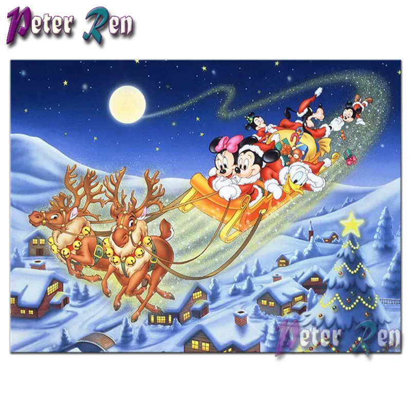 Diamond painting art full Paste diamond embroidery stick drill Cross Stitch Set Picture of rhinestones Speedy Christmas Carriage
Diamond painting art full Paste diamond embroidery stick drill Cross Stitch Set Picture of rhinestones Speedy Christmas Carriage