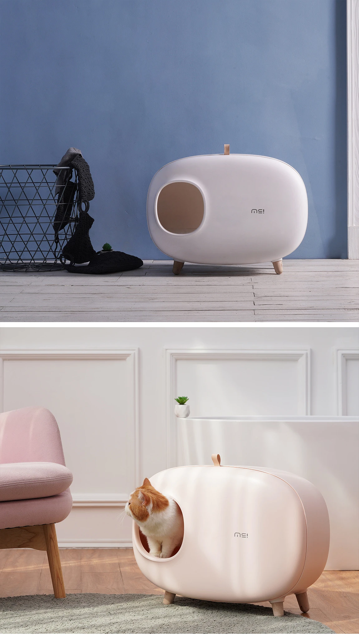 Cat Box Simi-Closed Pet Rabbit Toilet Litter Cats Bedpan Arenero Gato Anti Splash Deodorant Kitten Product Pet Supplies Sand Box 
Cat Box Simi-Closed Pet Rabbit Toilet Litter Cats Bedpan Arenero Gato Anti Splash Deodorant Kitten Product Pet Supplies Sand Box
