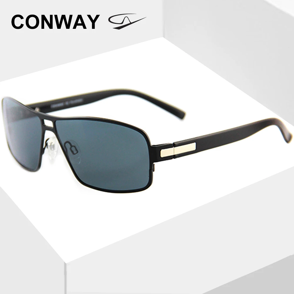 Conway Mens Sunglasses Polarized UV Protection Sun Glasses Stainless Steel Driving Glasses for Men Rectangular Pilot Style
Conway Mens Sunglasses Polarized UV Protection Sun Glasses Stainless Steel Driving Glasses for Men Rectangular Pilot Style