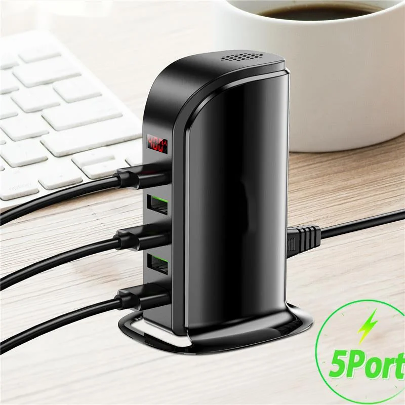USB Charger HUB LED Display USB Charging Station Dock Universal Mobile Phone Desktop Wall Home Chargers EU UK Plug
USB Charger HUB LED Display USB Charging Station Dock Universal Mobile Phone Desktop Wall Home Chargers EU UK Plug