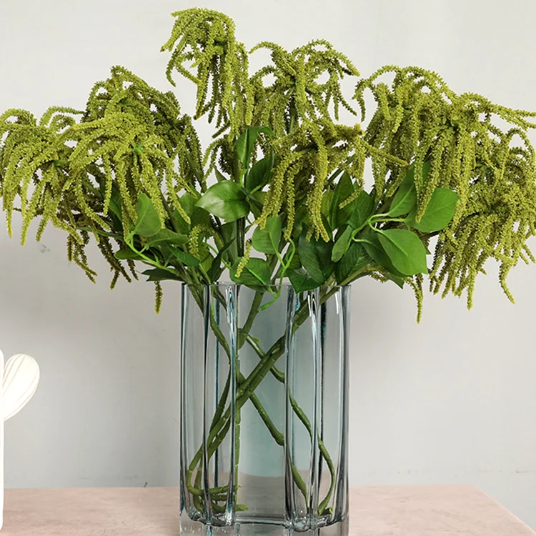 Simulation Flower 3-prong Wisteria Fruit Simulation Green Plant Flower Home Display Wedding Flower Arrangement Material Diy
Simulation Flower 3-prong Wisteria Fruit Simulation Green Plant Flower Home Display Wedding Flower Arrangement Material Diy
