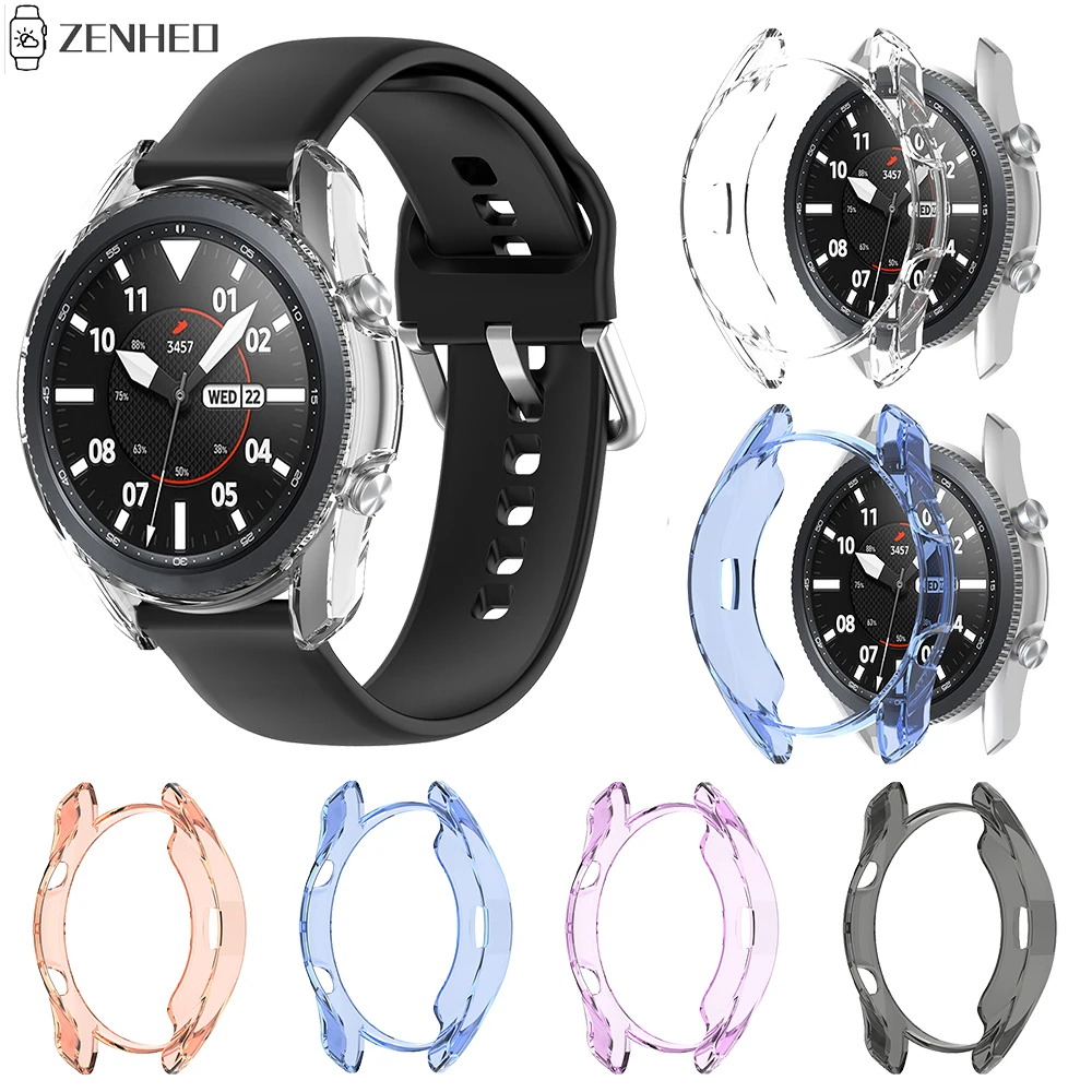 Soft Ultra-Slim Clear TPU Protector Case For Samsung Galaxy Watch 3 41mm 45mm Watch Protective Shell Cover
Soft Ultra-Slim Clear TPU Protector Case For Samsung Galaxy Watch 3 41mm 45mm Watch Protective Shell Cover