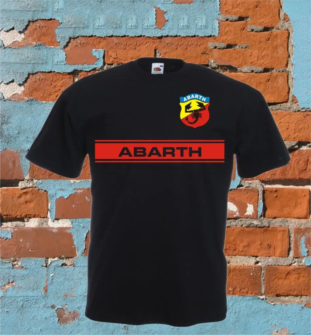 Футболка автомобиль ABARTH Tuning ралли мотор Спорт итальянский стиль T1616 Лето