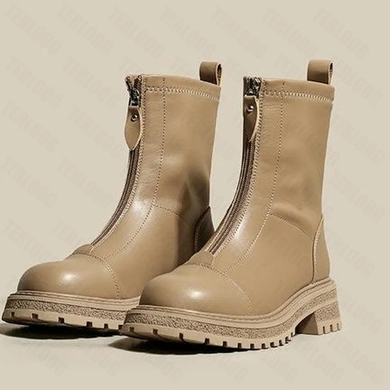 Chelsea Boots Zipper Chunky Women Boots 2022 New Winter Platform Mid Heels Square Toe Goth Boots Snow Warm Pu Leather Zapatos
Chelsea Boots Zipper Chunky Women Boots 2022 New Winter Platform Mid Heels Square Toe Goth Boots Snow Warm Pu Leather Zapatos
