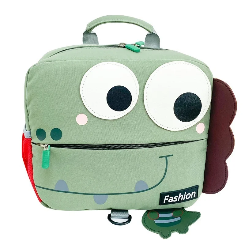 Square green cartoon school bag 3D Cartoon bag Kids anti-lost Backpack Girls boy breathable kindergarten bag Birthday gift
Square green cartoon school bag 3D Cartoon bag Kids anti-lost Backpack Girls boy breathable kindergarten bag Birthday gift