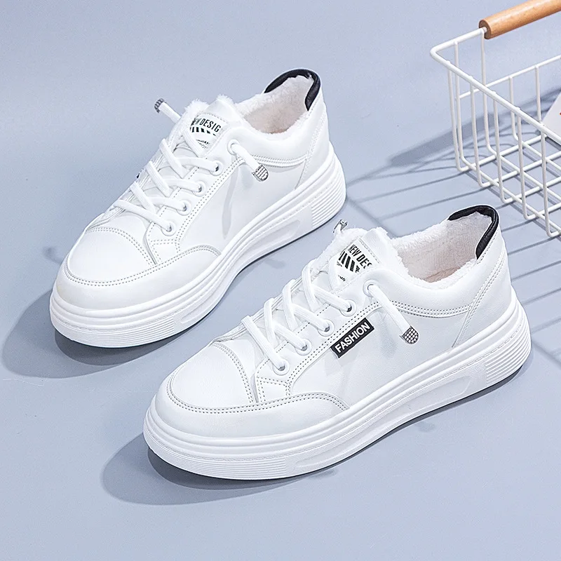 Women's Shoes, Women's Winter New Students, All-match Plus Velvet Korean Thick-soled Shoes, Warm Casual Shoes Women Boots
Women's Shoes, Women's Winter New Students, All-match Plus Velvet Korean Thick-soled Shoes, Warm Casual Shoes Women Boots