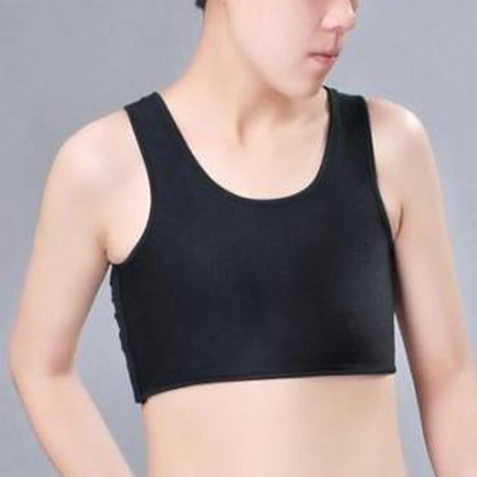 Womens Breathable Buckle Short Chest Breast Tran Vest Compression Chest Binder Women Sleeveless Vest Solid Short Tank Tops Топик
Womens Breathable Buckle Short Chest Breast Tran Vest Compression Chest Binder Women Sleeveless Vest Solid Short Tank Tops Топик