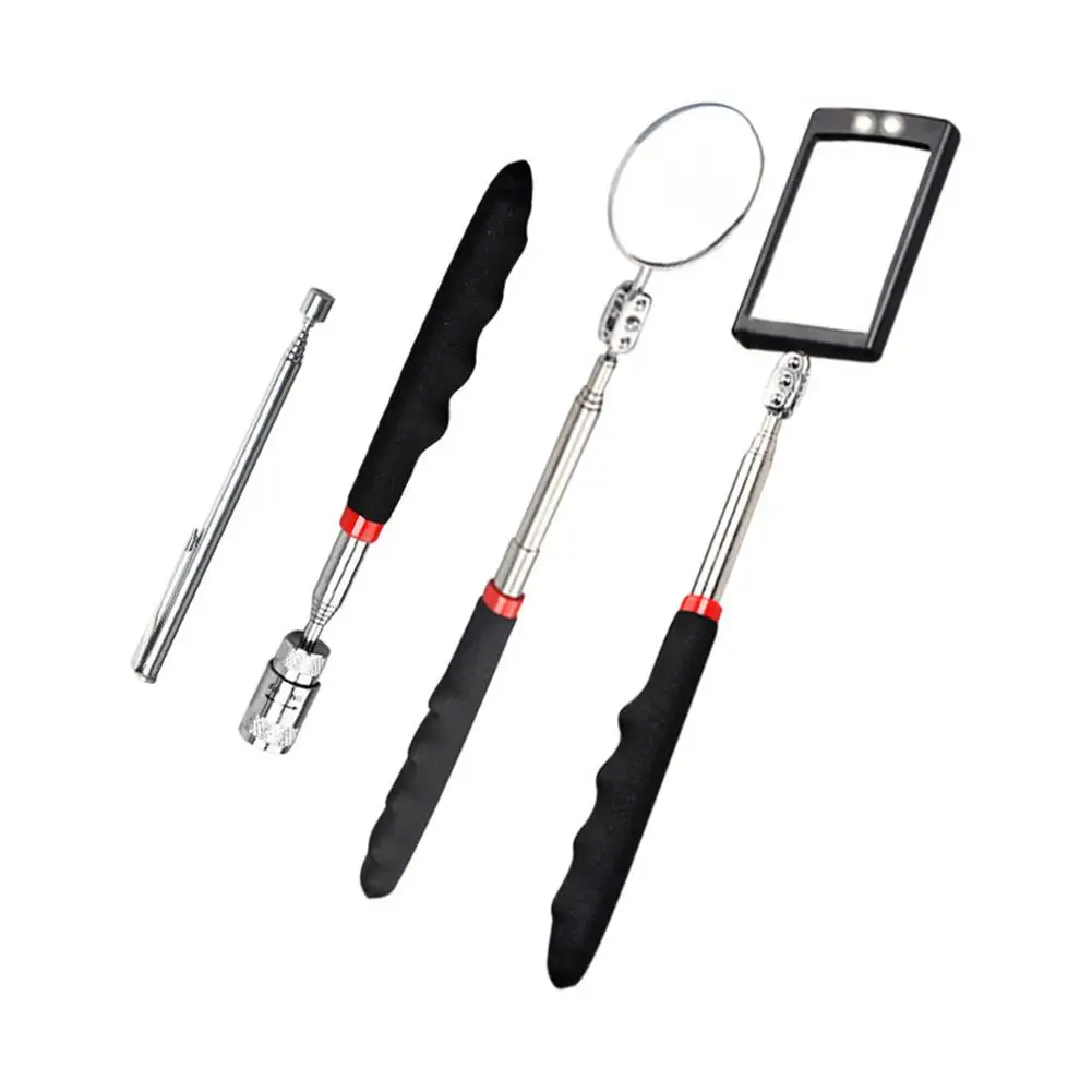 Telescoping Magnetic Pickup Tool 5Pcs Complete Car Fixing Tool With Pickup Rod Round Square Adjustable Inspection Mirror For Ca
Telescoping Magnetic Pickup Tool 5Pcs Complete Car Fixing Tool With Pickup Rod Round Square Adjustable Inspection Mirror For Ca