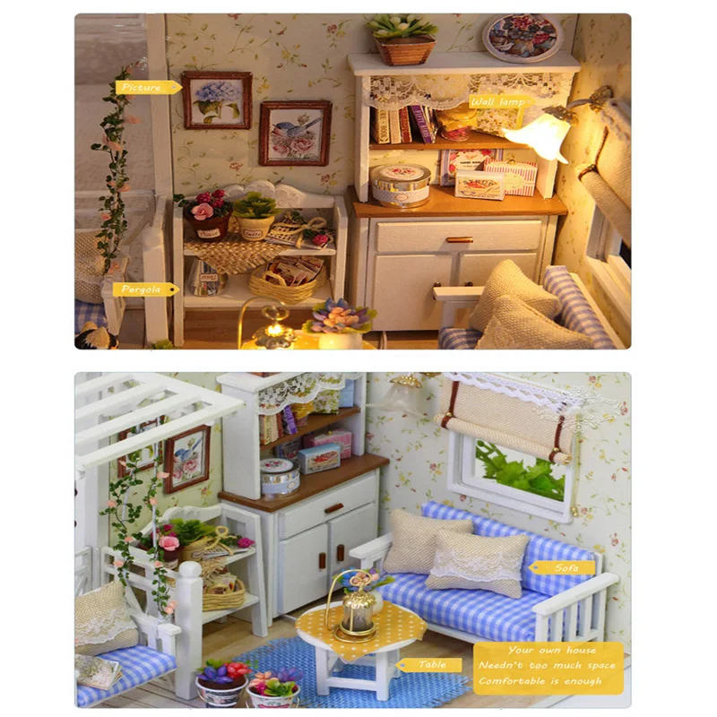 Miniature Dollhouse Accessories Wooden Toys for Children Diy Mini House Doll Bedroom Furniture Set Kids Girls Birthday Gift
Miniature Dollhouse Accessories Wooden Toys for Children Diy Mini House Doll Bedroom Furniture Set Kids Girls Birthday Gift