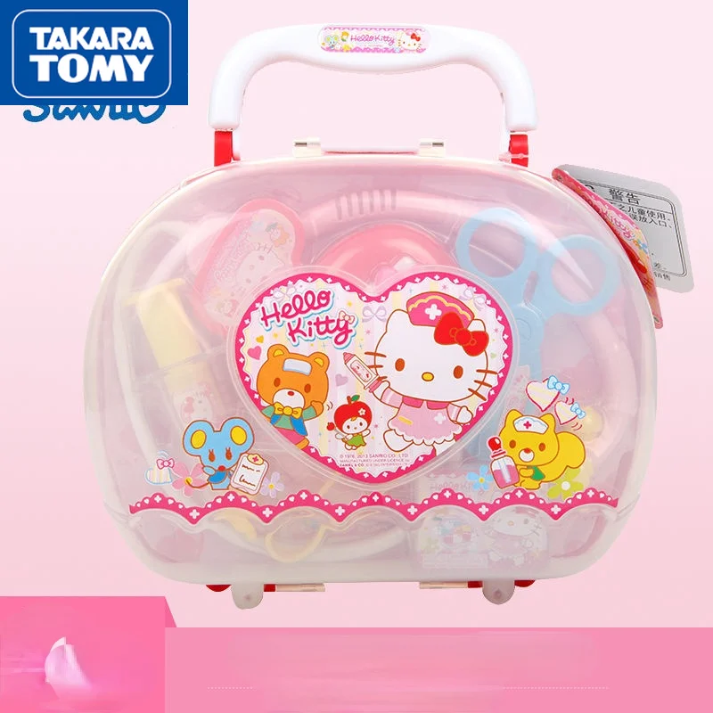 TAKARA TOMY Fashion Cartoon Hello Kitty Nurse Doctor Stethoscope Play Play House Children's Creative Toys
TAKARA TOMY Fashion Cartoon Hello Kitty Nurse Doctor Stethoscope Play Play House Children's Creative Toys